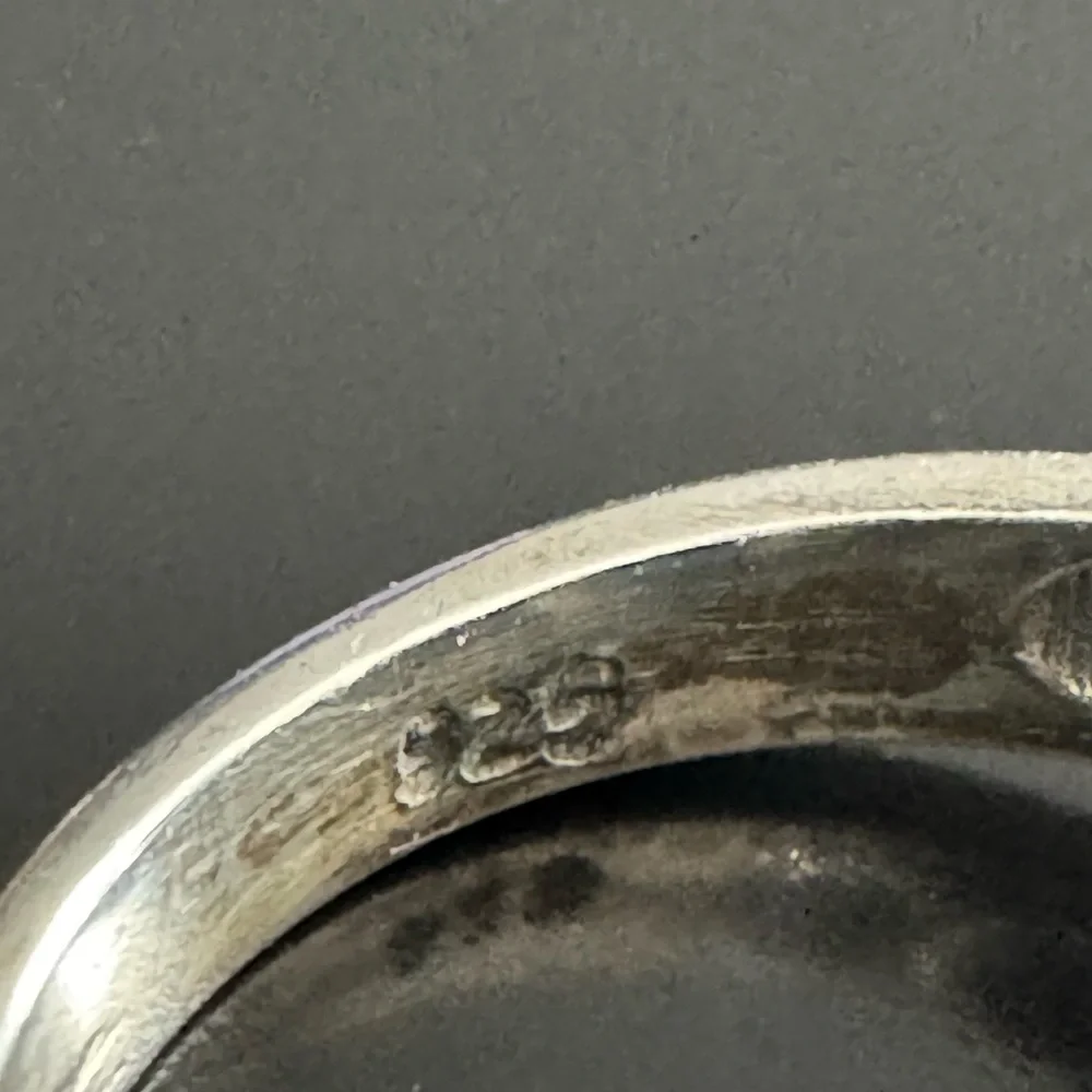 Vintage 925 Sterling Silver Claddagh Ring, Size 4.75